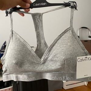 Grey Calvin Klein Bralette